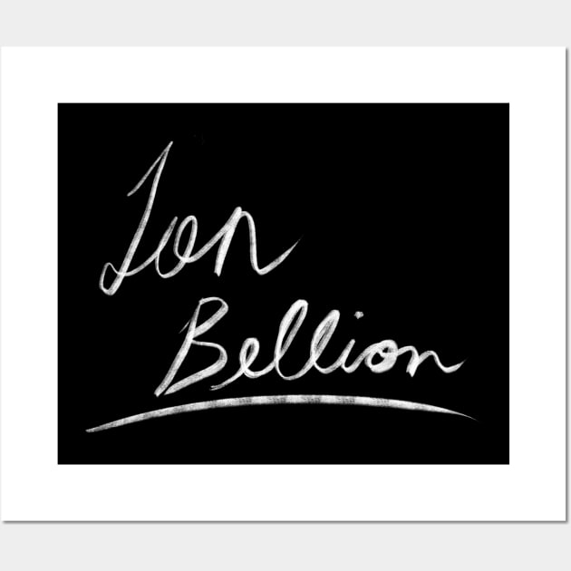 Jon Bellion Handwritten Wall Art by usernate